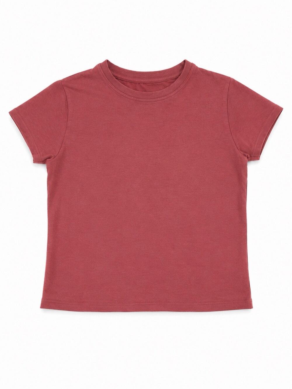 Sugar Kiss Women’s Medium Dusty Rose Pink Short Sleeve Crew Neck T-Shirt